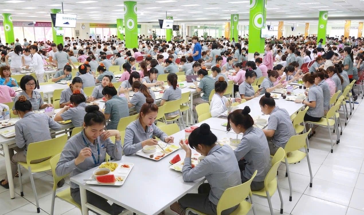 dich vụ suất ăn hub vina