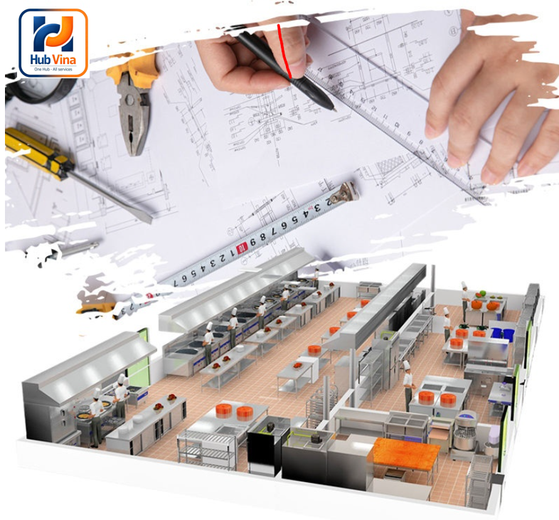 khảo sát và thiết kế hệ thống bếp